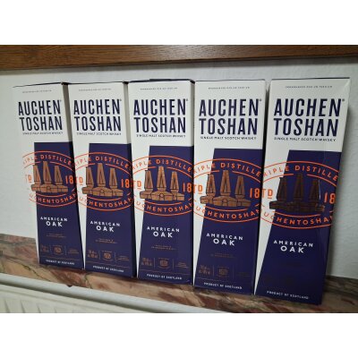 Scotch Whisky, 5x 0,7L, Auchentoshan American Oak Single...