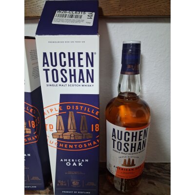 Scotch Whisky, 5x 0,7L, Auchentoshan American Oak Single Malt, 40%, NEU