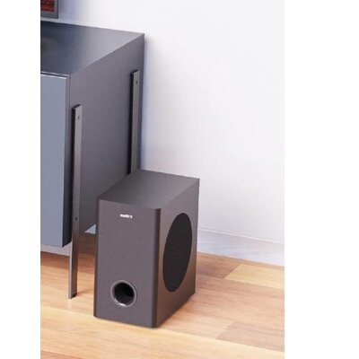 kabelloser Subwoofer aus einem Majority Everest System...
