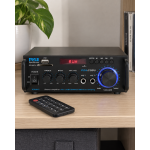 Stereo Verstärker mit Bluetooth, Pyle PDA29BU 2-Kan., 200W, USB, SD, GEPRÜFT GUT