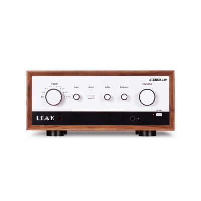 Vollverstärker HDMI ARC Phono DAC 2x115W,LEAK Stereo 230 Walnuss,GEPRÜFT WIE NEU