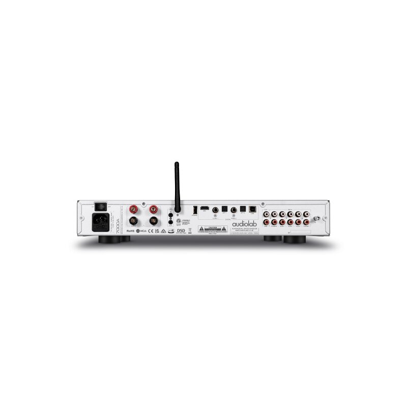 Vollverstärker audiolab 7000A Silber 2x70W HDMI ARC DAC Phono Bluetooth, WIE NEU