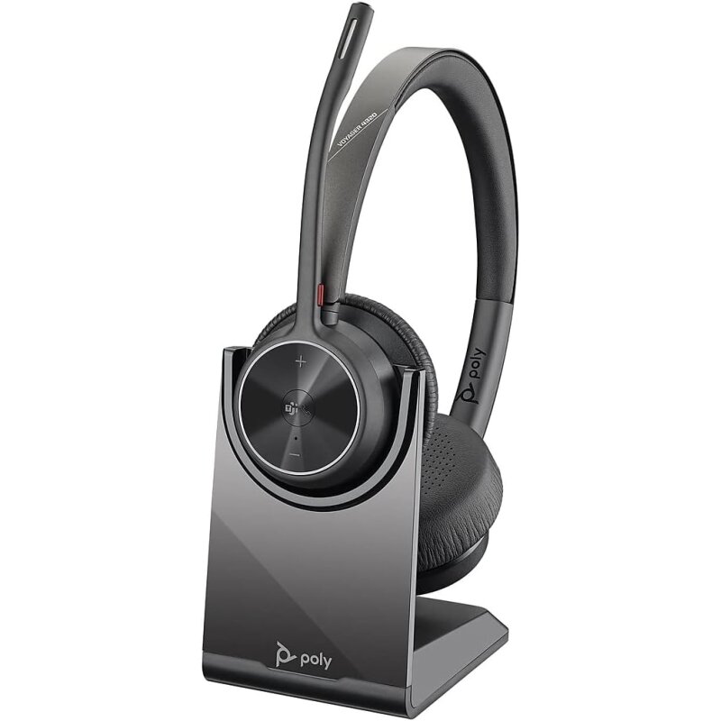 Headset Bluetooth, Poly Voyager 4320 UC-M Teams USB BT700 24h. GEPRÜFT - WIE NEU