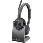 Headset Bluetooth, Poly Voyager 4320 UC-M Teams USB BT700 24h. GEPRÜFT - WIE NEU