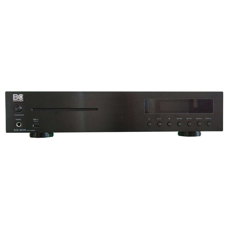 CD-Player Slot-In USB, BC Acoustique EX-614, AK4432 DAC Coax Toslink, NEU