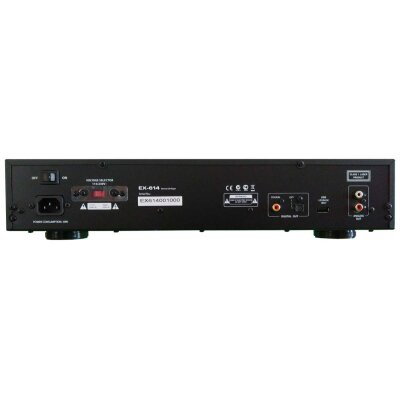 CD-Player Slot-In USB, BC Acoustique EX-614, AK4432 DAC Coax Toslink, NEU