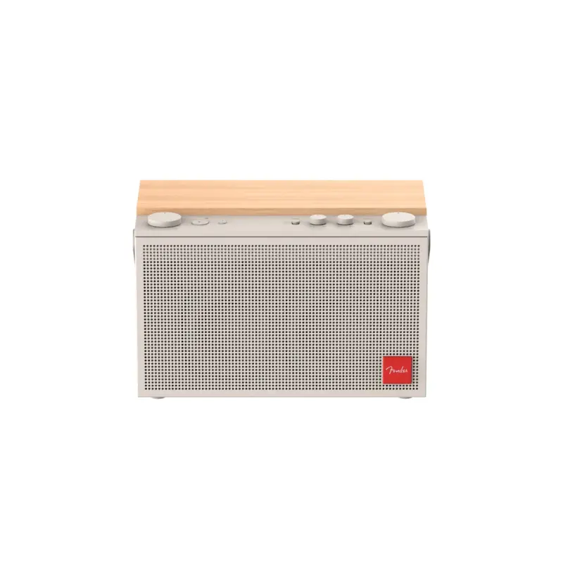 Akku Lautsprecher Weiß, 20W Fender ELIE 12 Bluetooth, XLR, GEPRÜFT - WIE NEU