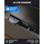 Internetradio DAB+ WLAN , MAJORITY Fitzwilliam Connect CD Spotify GEPRÜFT - GUT