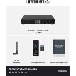 Kompaktanlage MAJORITY Fitzwilliam AMP CONNECT CD DAB+ WLAN GEPRÜFT - WIE NEU