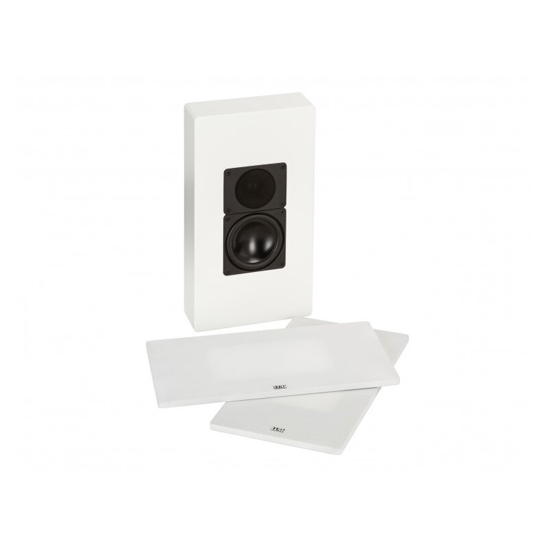 Lautsprecher, Weiß, ELAC WS-1445, flach, 1 Stück, On-Wall 2-Wege, 4Ω, NEU